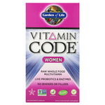 Garden of Life, Vitamin Code, Women, 240 Vegetarian Capsules - The Supplement Shop