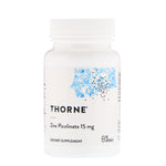 Thorne Research, Zinc Picolinate, 15 mg, 60 Capsules - The Supplement Shop