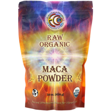 Earth Circle Organics, Raw Organic Maca Powder, 16 oz (454 g)