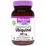 Bluebonnet Nutrition, Ubiquinol, Cellullar Active CoQ10, 200 mg, 60 Veggie Softgels - The Supplement Shop