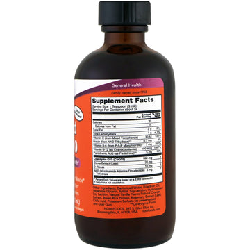 Now Foods, Liquid CoQ10, 4 fl oz (118 ml)