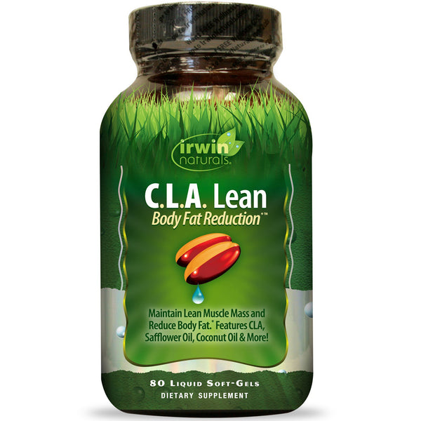 Irwin Naturals, C.L.A. Lean, Body Fat Reduction, 80 Liquid Soft-Gels - The Supplement Shop