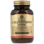 Solgar, Reduced L-Glutathione, 250 mg, 60 Vegetable Capsules - The Supplement Shop