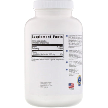 Life Enhancement, Potassium Basics, 240 Capsules