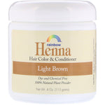 Rainbow Research, Henna, Hair Color and Conditioner, Light Brown, 4 oz (113 g) - The Supplement Shop