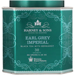 Harney & Sons, Earl Grey Imperial, Black Tea with Bergamot, 30 Sachets, 2.35 oz (66 g) Each - The Supplement Shop