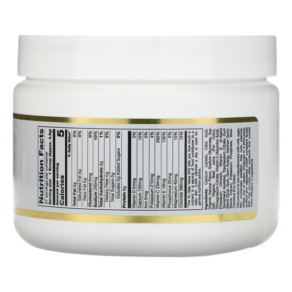 California Gold Nutrition, HydrationUP, Electrolyte Drink Mix Powder, Tropical Fruit, 8 oz (227 g) - The Supplement Shop