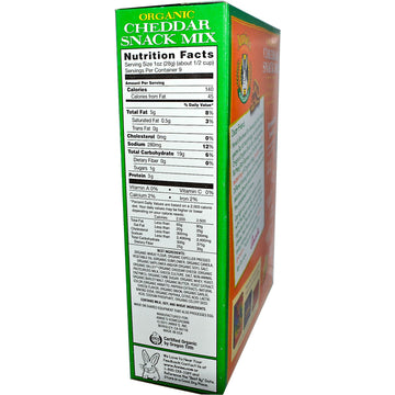 Annie's Homegrown, Organic Snack Mix, Cheddar, 9 oz (255 g)