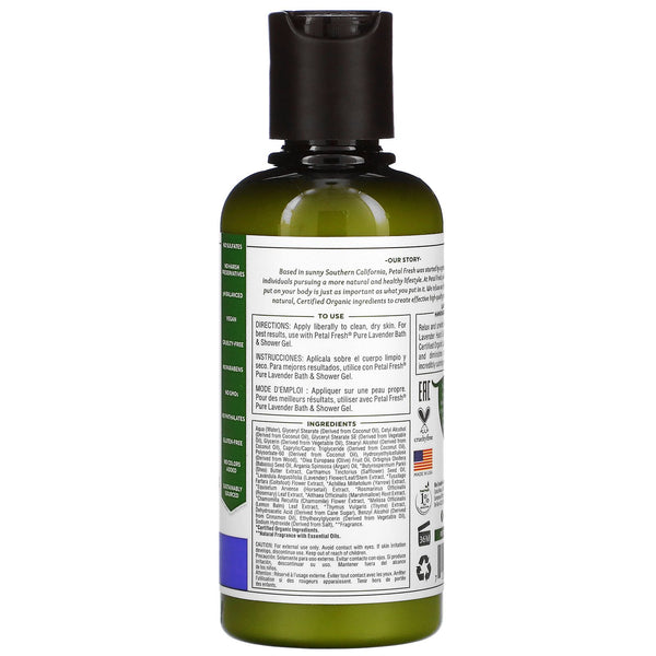 Petal Fresh, Pure, Soothing Hand & Body Lotion, Lavender, 3 fl oz (90 ml) - The Supplement Shop