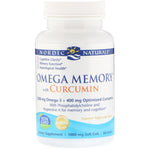Nordic Naturals, Omega Memory with Curcumin, 1,000 mg, 60 Soft Gels - The Supplement Shop