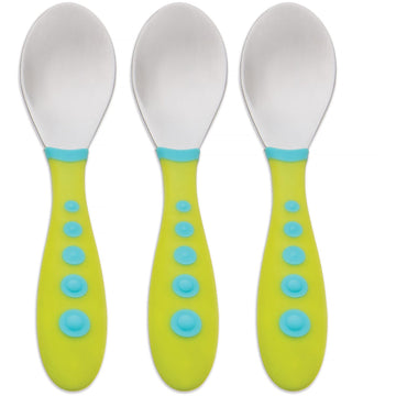 NUK, First Essentials, Kiddy Cutlery Toddler Spoons, 18+ Months, 3 Pack