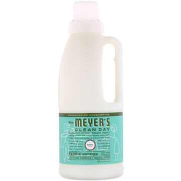 Mrs. Meyers Clean Day, Fabric Softener, Basil Scent, 32 fl oz (946 ml)