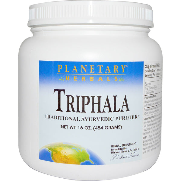 Planetary Herbals, Triphala, Powder, 16 oz (454 g) - The Supplement Shop