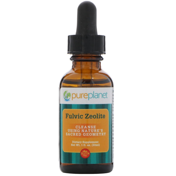 Pure Planet, Fulvic Zeolite, 1 fl oz (30 ml) - The Supplement Shop