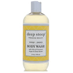 Deep Steep, Body Wash, Mango Papaya, 17 fl oz (503 ml) - The Supplement Shop