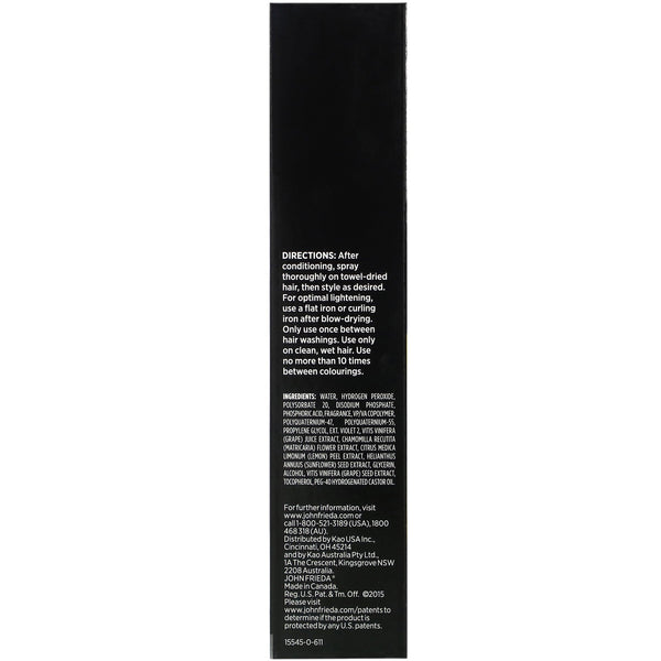 John Frieda, Sheer Blonde, Go Blonder, Controlled Lightening Spray, 3.5 fl oz (103 ml) - The Supplement Shop