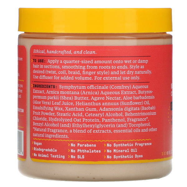 Alaffia, Beautiful Curls, Curl Activating Cream, Curly to Kinky, Unrefined Shea Butter, 8 fl oz (235 ml) - The Supplement Shop