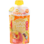 Happy Family Organics, HappyTot, SuperFoods, Bananas, Peaches & Mangos + Super Chia, 4.22 oz (120 g) - The Supplement Shop
