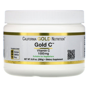 California Gold Nutrition, Gold C Powder, 8.81 oz (250 g)