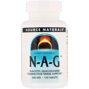 Source Naturals, N-A-G, 500 mg, 120 Tablets