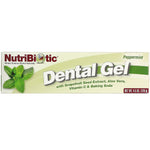 NutriBiotic, Dental Gel, Peppermint, 4.5 oz (128 g) - The Supplement Shop