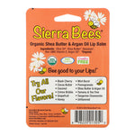 Sierra Bees, Organic Lip Balms, Shea Butter & Argan Oil, 4 Pack, .15 oz (4.25 g) Each - The Supplement Shop