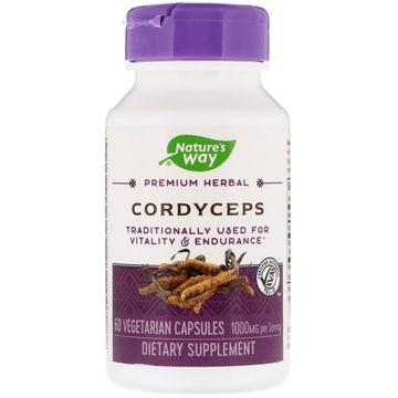 Nature's Way, Cordyceps, 1,000 mg, 60 Vegetarian Capsules