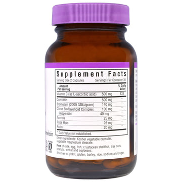 Bluebonnet Nutrition, Super Quercetin®, 60 Vegetable Capsules