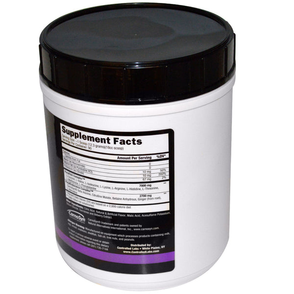 Controlled Labs, Purple Wraath, Purple Lemonade, 2.44 lbs (1108 g) - The Supplement Shop