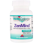 Nutricology, ZenMind, 60 Vegetarian Capsules - The Supplement Shop