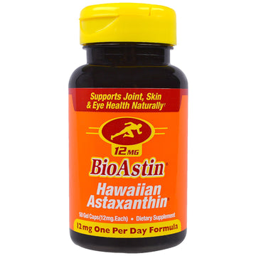Bioastin Hawaiian Astaxanthin Gel Caps 12mg 50 Caps