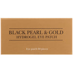 Petitfee, Black Pearl & Gold Hydrogel Eye Patch, 60 Patches - The Supplement Shop