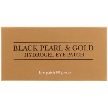 Petitfee, Black Pearl & Gold Hydrogel Eye Patch, 60 Patches