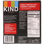 KIND Bars, Kind Plus, Dark Chocolate Cherry Cashew + Antioxidants, 12 Bars, 1.4 oz (40 g) Each - The Supplement Shop