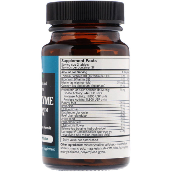 FutureBiotics, Daily Enzyme Complex, 75 Tablets - The Supplement Shop