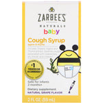 Zarbee's, Baby, Cough Syrup, Agave & Thyme, Natural Grape Flavor, 2 fl oz (59 ml) - The Supplement Shop