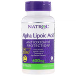 Natrol, Alpha Lipoic Acid, Time Release, 600 mg, 45 Tablets - The Supplement Shop