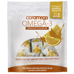 Coromega, Omega-3, Orange Squeeze, 120 Packets, (2.5 g) Each - The Supplement Shop