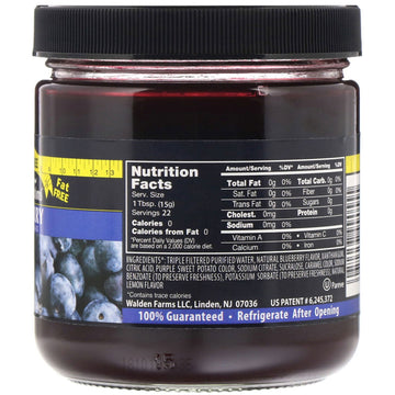 Walden Farms, Blueberry Fruit Spread, 12 oz (340 g)