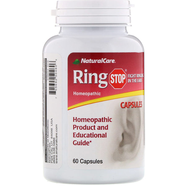 NaturalCare, Ring Stop, 60 Capsules - The Supplement Shop