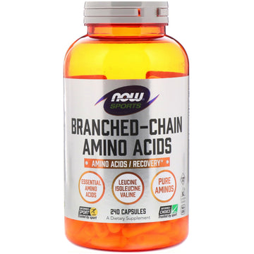 Now Foods, Sports, Branched-Chain Amino Acids, 240 Capsules