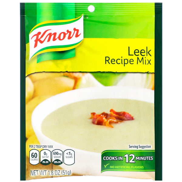 Knorr, Leek Recipe Mix, 1.8 oz (51 g) - The Supplement Shop