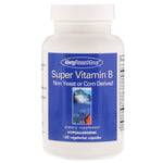 Allergy Research Group, Super Vitamin B Complex, 120 Vegetarian Capsules - The Supplement Shop