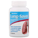 NaturalCare, Lung-Saver, 60 Capsules - The Supplement Shop
