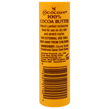 Cococare, 100% Cocoa Butter, The Yellow Stick, 1 oz (28 g)