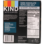 KIND Bars, Nuts & Spices, Dark Chocolate Nuts & Sea Salt, 12 Bars, 1.4 oz (40 g) Each - The Supplement Shop