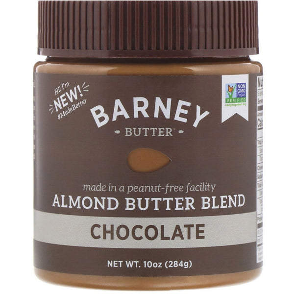Barney Butter, Almond Butter Blend, Chocolate, 10 oz (284 g) - The Supplement Shop