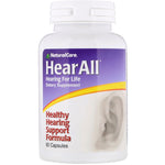 NaturalCare, HearAll, Healthy Hearing Support Formula, 60 Capsules