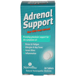 NatraBio, Adrenal Support, 60 Tablets - The Supplement Shop