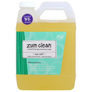 Indigo Wild, Zum Clean, Aromatherapy Laundry Soap, Sea Salt, 32 fl oz (.94 L)